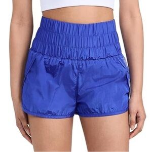 Free People Movement Way Home Shorts electric cobalt